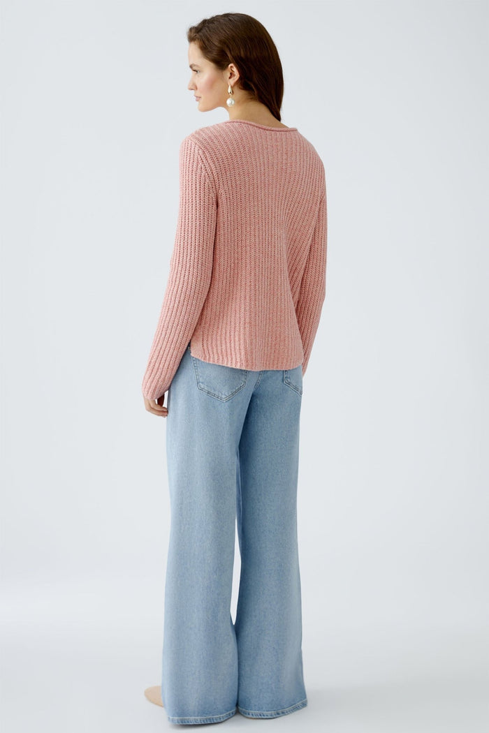 Oui 88325 Rose Pink 0313 Jumper - Dotique - Oui