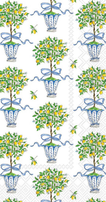 Boston International Paper Guest Towels 16 count Lemon Topiary