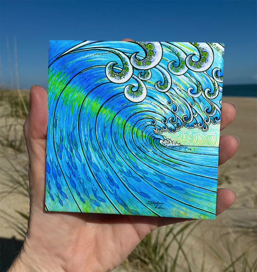 Party Wave Ceramic Tile