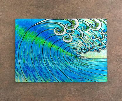 Party Wave Cutting Board