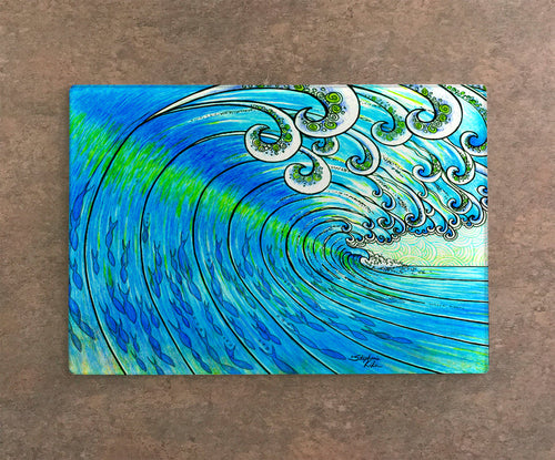 Party Wave Cutting Board