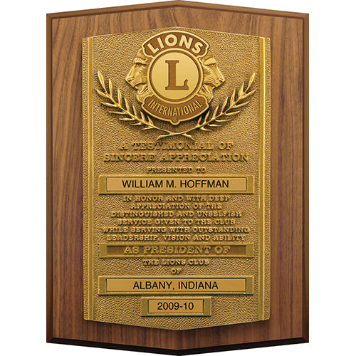 PAST PRESIDENT PLAQUE