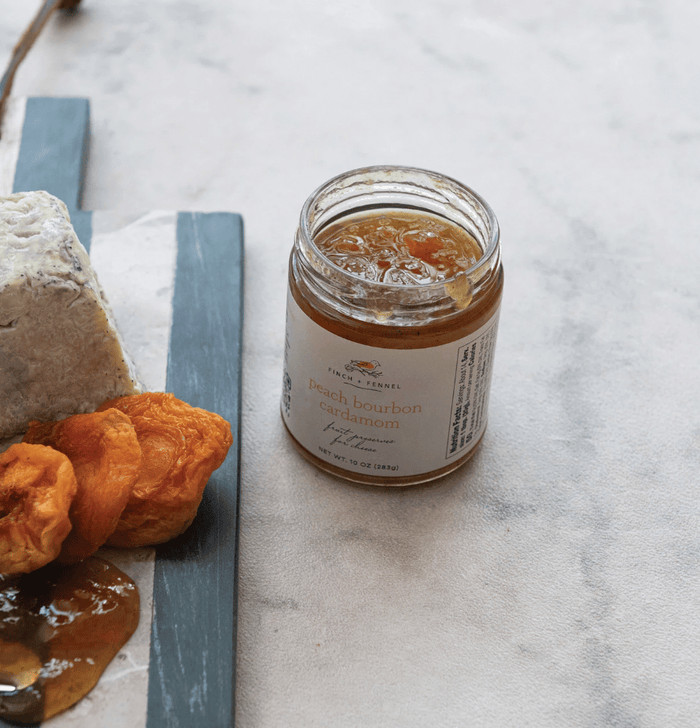 Creative Co-op Peach Bourbon Preserves