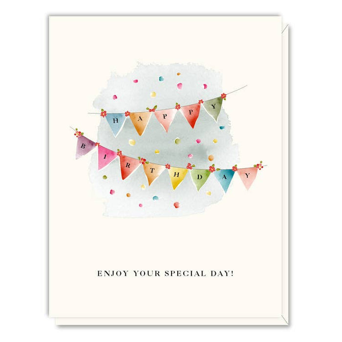 Pennants Birthday Card