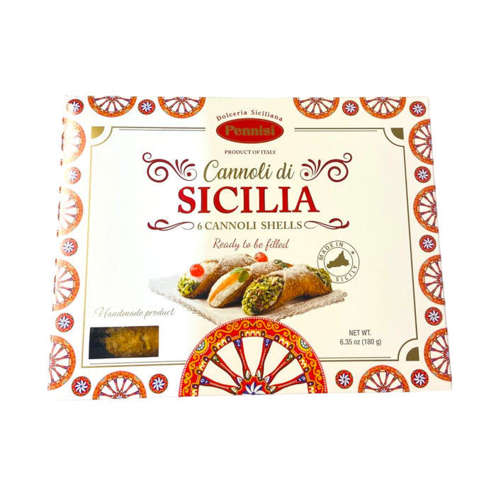 Pennisi Cannoli Shells 
(Ready to be filled) 180g