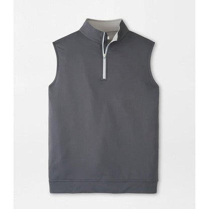 Peter Millar Galway Stretch Loop Terry Quarter-Zip Vest