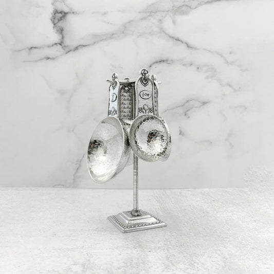Pewter Measuring Cups w/post
