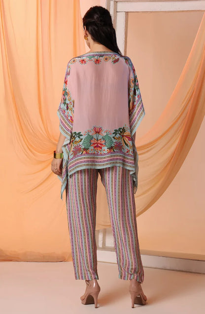 Pink Arani Kafan Set