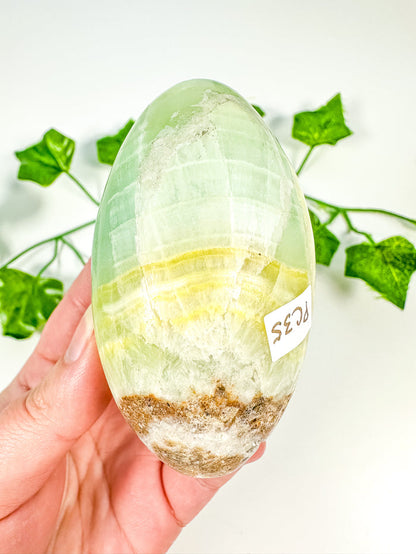 Pistachio Calcite Shiva (PC35)