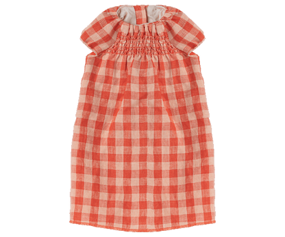Plaid Dress, Size 5 - Red