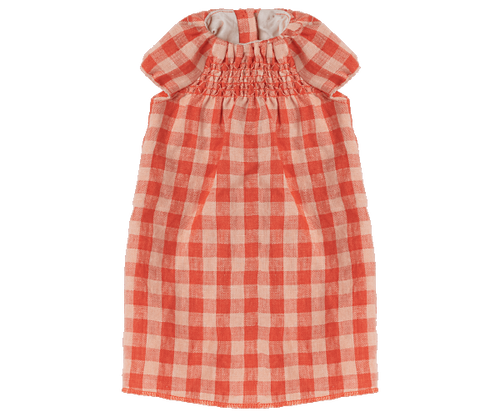 Plaid Dress, Size 5 - Red