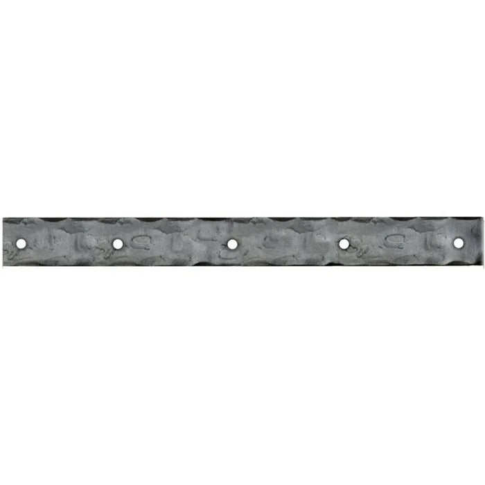 Plain Straight Iron Garage Door Dummy Hinge Strap - Old West Iron