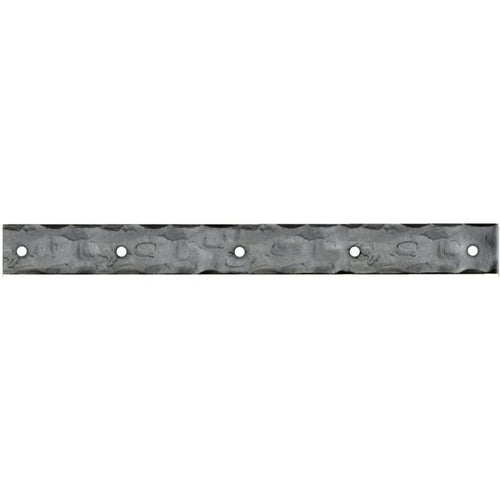 Plain Straight Iron Garage Door Dummy Hinge Strap - Old West Iron