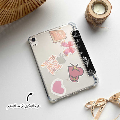 Plant Pencilwork iPad Case - Black