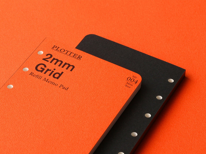 PLOTTER Refill Memo Pad 2mm Grid - Mini Size