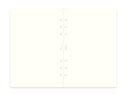 PLOTTER Refill Memo Pad Plain - A5 Size