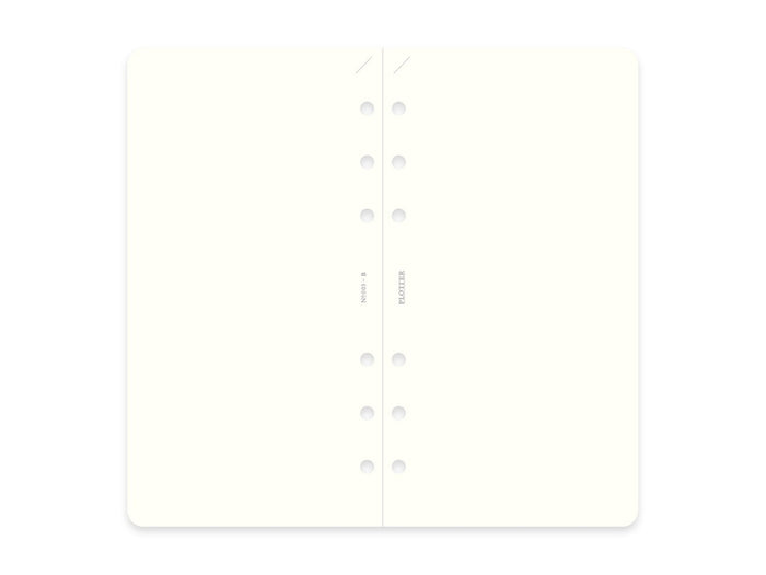 PLOTTER Refill Memo Pad Plain - Bible Size