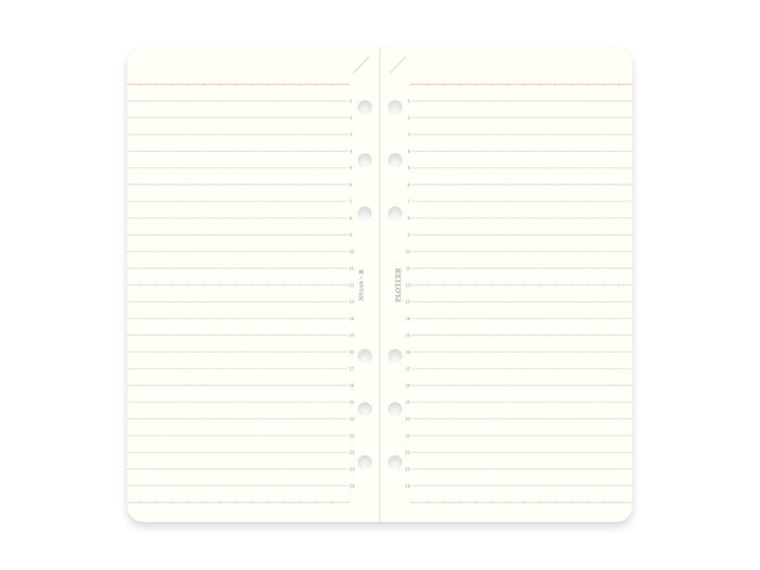 PLOTTER Refill Memo Pad Ruled - Bible Size
