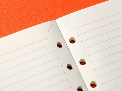 PLOTTER Refill Memo Pad Ruled - Bible Size