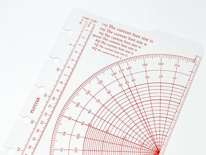 PLOTTER Ruler Pad - Mini Size