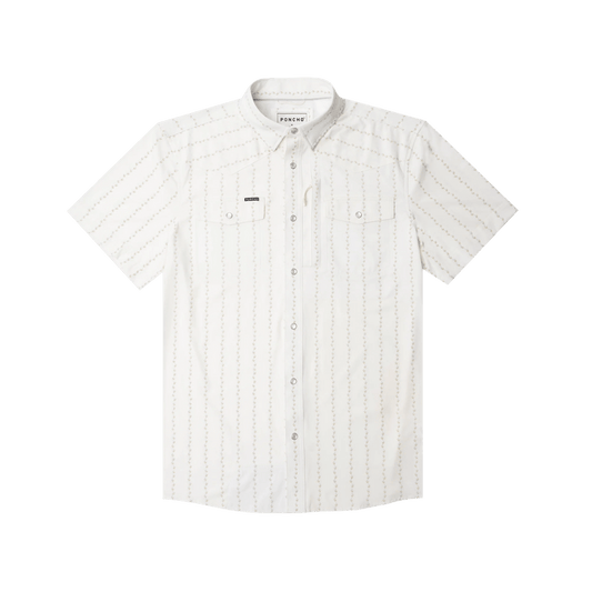 Poncho The 1836 Poncho Men's Long Sleeve Button Down Shirts Rivers and Glen Trading Co