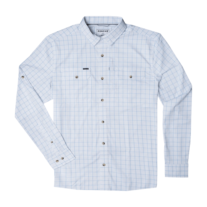 Poncho The Andros Town Poncho Men's Long Sleeve Button Down Shirts Rivers and Glen Trading Co