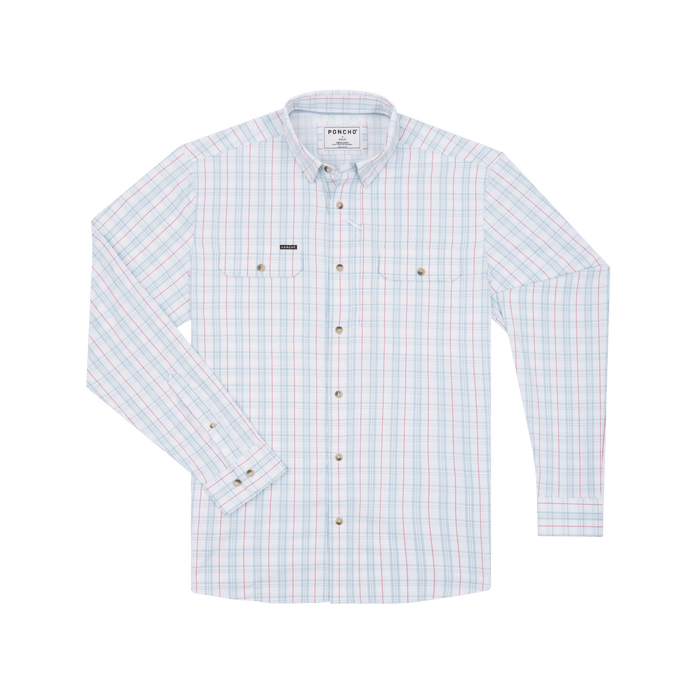 Poncho The Bait and Tackle Poncho Men's Long Sleeve Button Down Shirts Rivers and Glen Trading Co