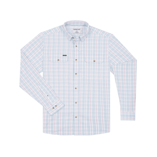 Poncho The Bait and Tackle Poncho Men's Long Sleeve Button Down Shirts Rivers and Glen Trading Co