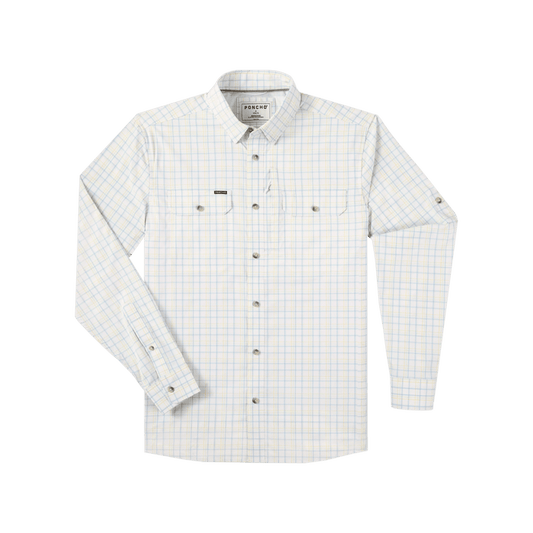 Poncho The Bird Island Poncho Men's Long Sleeve Button Down Shirts Rivers and Glen Trading Co