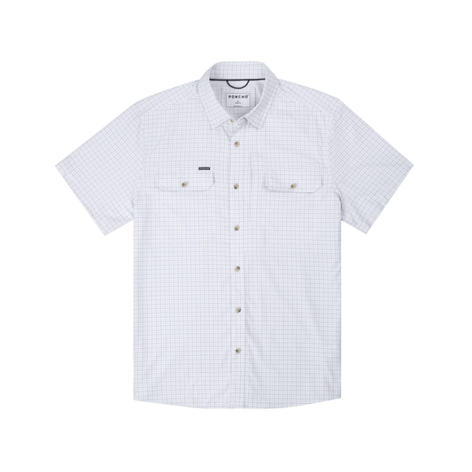 Poncho The Cattleman Poncho Men's Short Sleeve Button Down Shirts Rivers and Glen Trading Co