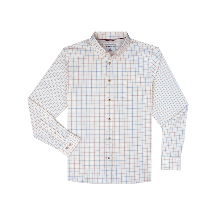 Poncho The Fairhope Poncho Men's Long Sleeve Button Down Shirts Rivers and Glen Trading Co