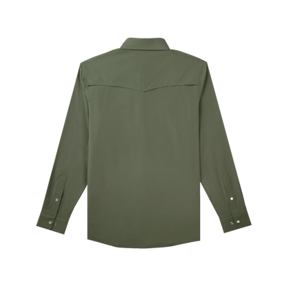 Poncho The Fence Stretcher Poncho Men's Long Sleeve Button Down Shirts Rivers and Glen Trading Co