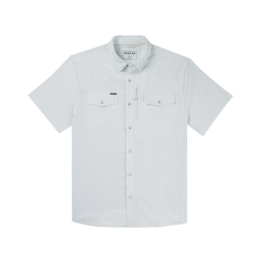 Poncho The Get In Line Poncho Men's Short Sleeve Button Down Shirts Rivers and Glen Trading Co