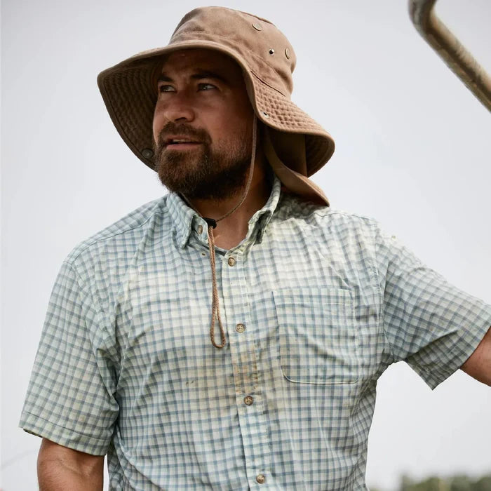 Poncho The Kawakawa Poncho Men's Short Sleeve Button Down Shirts Rivers and Glen Trading Co