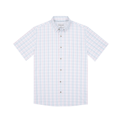 Poncho The Mullet Poncho Men's Short Sleeve Button Down Shirts Rivers and Glen Trading Co