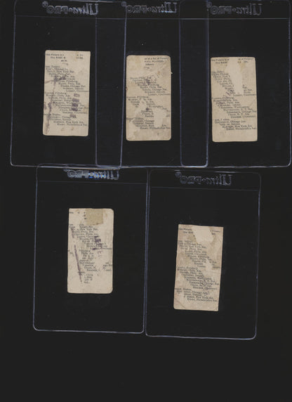 Pre-WWII Baseball Low-Grade Mixer Break (115 Spots, Limit REMOVED) featuring Cobb, Mathewson, and more!