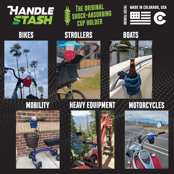 PSL Orange | Shock-Absorbing Cup Holder