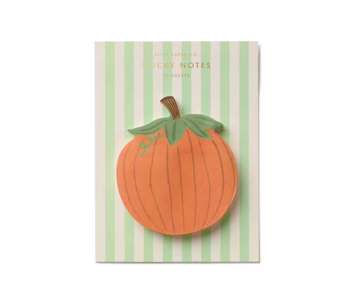 Pumpkin Sticky Notes