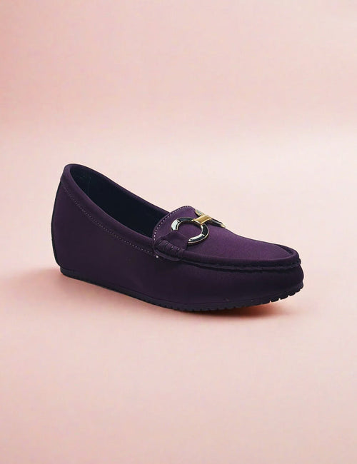 Purple Winter Pumps