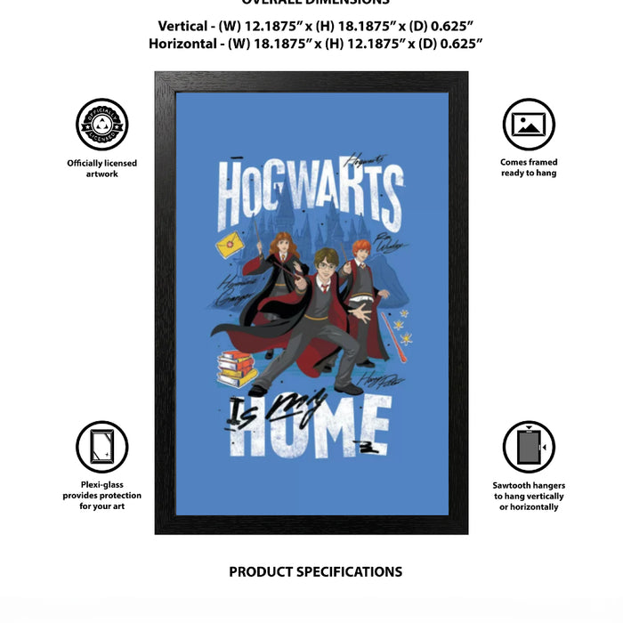 Pyramid America Harry Potter - 11" x 17" Wall Framed