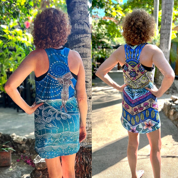 Racerback Tank Dress Lady Slider
