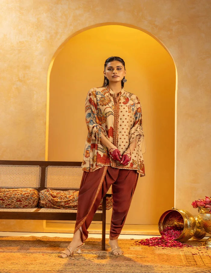 Rangtara Dhoti Set