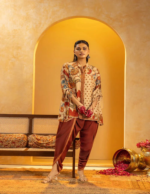 Rangtara Dhoti Set