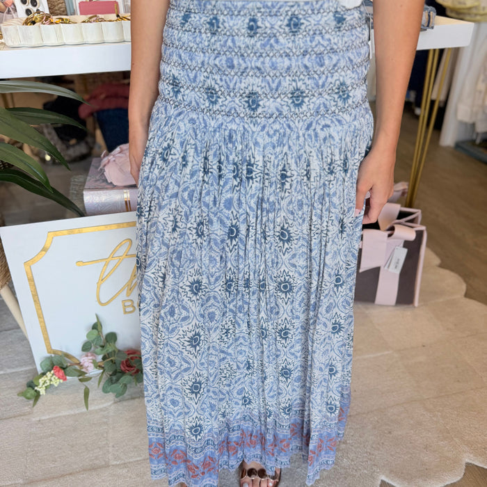 Ravenna Printed Maxi Skirt