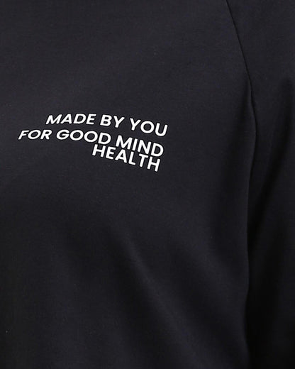 RAVIN Oversized Raglan "Future Just Made" Graphic T-Shirt – Black - R205517