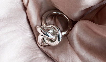 REA - 3 in One Fat Knot ring | 925 silver