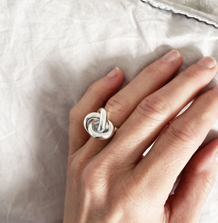 REA - 3 in One Fat Knot ring | 925 silver