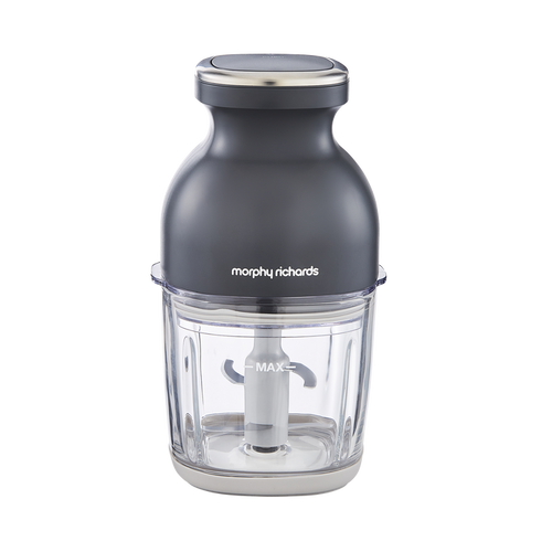 Morphy Richards mini chopper on a white background