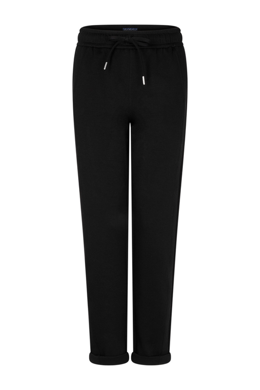 Red Button SRB4993 Stella Scuba Trouser High Rise Tapered Leg 31" Black by Red Button, shop Red Button at Dotique.