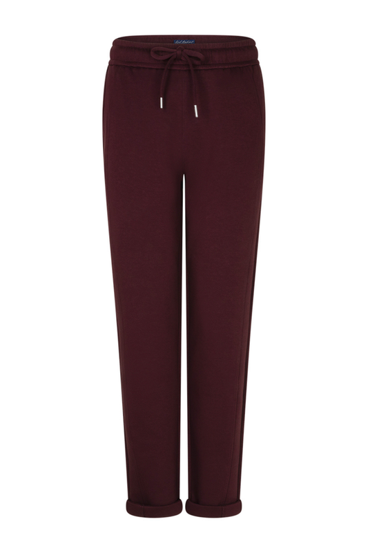 Red Button SRB4993 Stella Scuba Trouser High Rise Tapered Leg 31" Burgundy by Red Button Shop Dotique